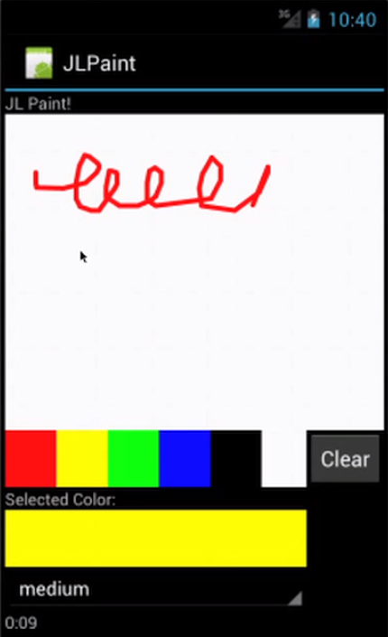 Android Paint Application